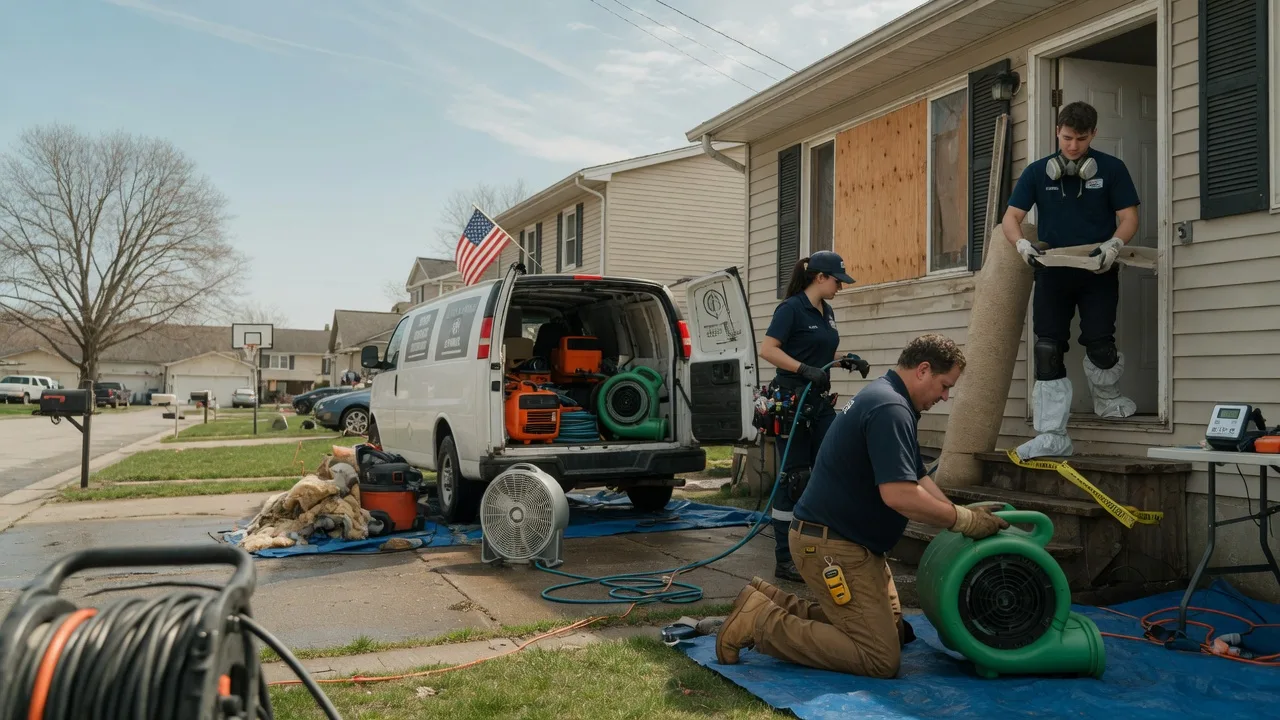 Water Damage Restoration in New Lisbon, NJ near me